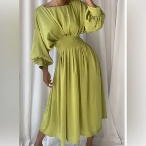 Incredibly flattering green dress